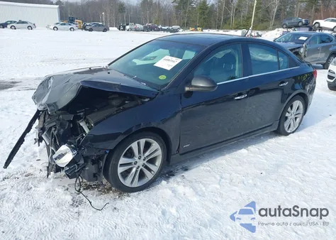 2012 Chevrolet Cruze Ltz из США, поврежденный, VIN 1G1PH5SC8C7176262